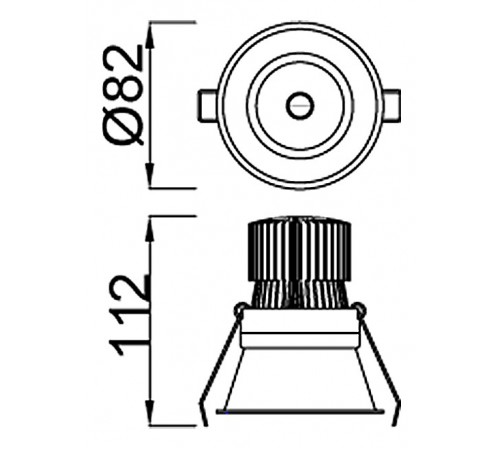 Встраиваемый светильник Mantra C0071 Formentera