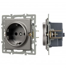 Розетка с заземлением, без рамки Arlight 43741 SCT