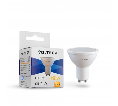 Лампа светодиодная Voltega 7238 Simple