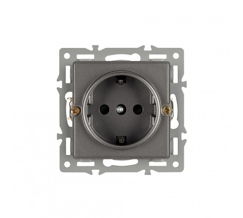 Розетка с заземлением, без рамки Arlight 43741 SCT