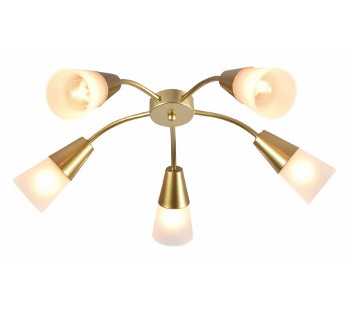 Потолочная люстра Escada 1100/5P Gold Aquilegia