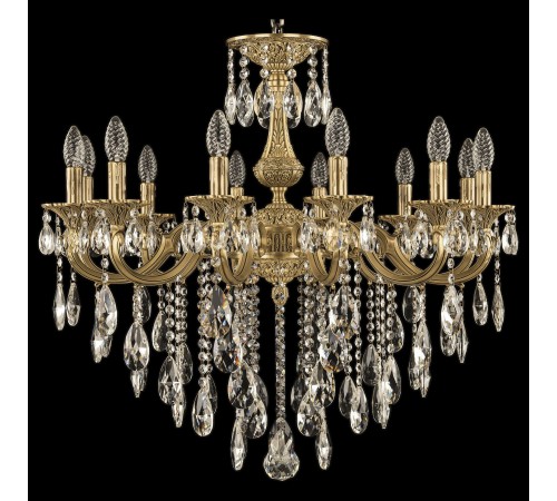 Подвесная люстра Bohemia Ivele Crystal 72101/12/250 B FP 7201