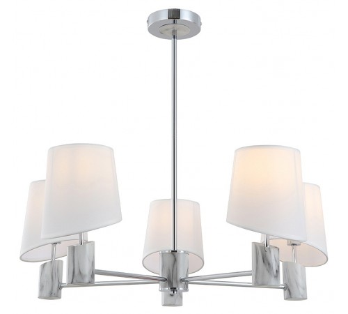 Люстра на штанге Indigo 13034/5R Chrome Sereno