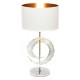 Настольная лампа декоративная LUMINA DECO LDT 5531 CHR+WT Fabi