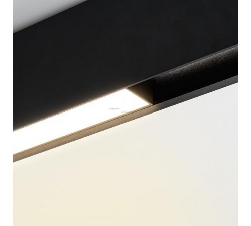 Встраиваемый светильник Arlight 026954 MAG-FLAT-45-L605-18W Warm3000 (BK, 100 deg, 24V)