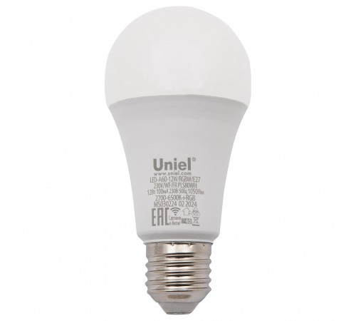 Лампа светодиодная с управлением через Wi-Fi Uniel UL-00011654