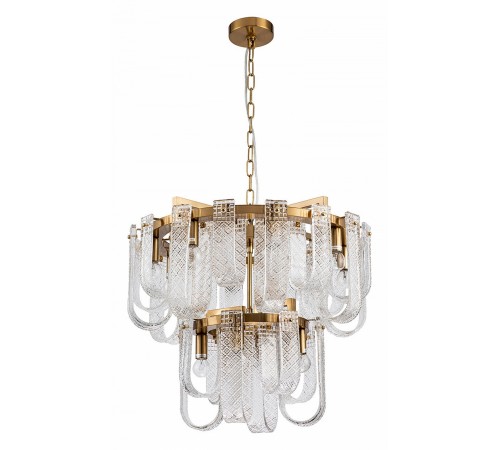 Подвесная люстра Indigo 12027/12P Brass Brina