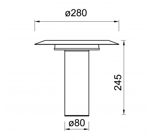 Настольная лампа декоративная Mantra 9004 Tina