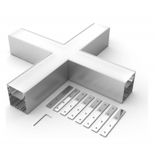 Соединитель угловой X-образный накладной Arlight 030143 S-LUX