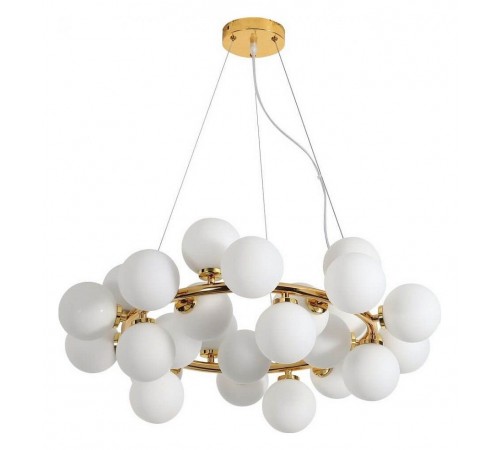 Подвесная люстра LUMINA DECO LDP 6033-25 GD Marsiada