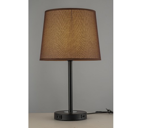 Настольная лампа декоративная Arti Lampadari Oggebio E 4.1.T3 BK Oggebio