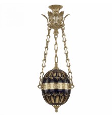 Подвесной светильник Bohemia Ivele Crystal 71000P/20 G Amber-Blue/H-1I Y8 7100