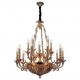 Подвесная люстра Lucia Tucci FIRENZE 1780.15.3 antique gold Firrnze