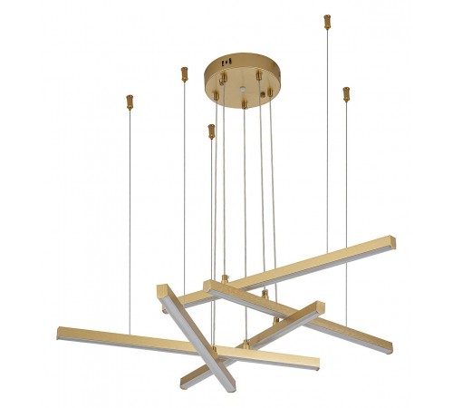 Подвесная люстра Indigo 14017/5P Gold Paralleli