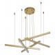 Подвесная люстра Indigo 14017/5P Gold Paralleli