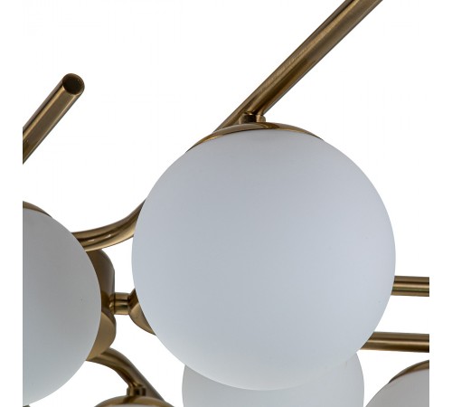 Люстра на штанге Escada 642/10P Brass Sphere