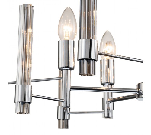 Подвесная люстра Indigo 11040/5P Chrome Favara