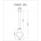 Подвесной светильник Moderli V5025-3PL Store