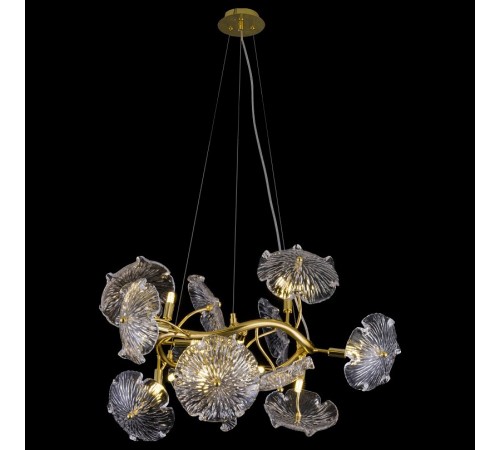 Подвесная люстра iLamp 9070-D600 GD Savage