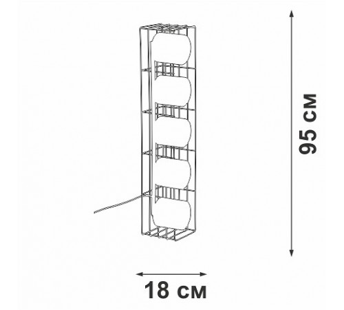 Торшер Vitaluce V3019-1/5P V3019