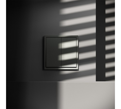 Выключатель проходной двухклавишный без рамки Voltum VLS020306 S70