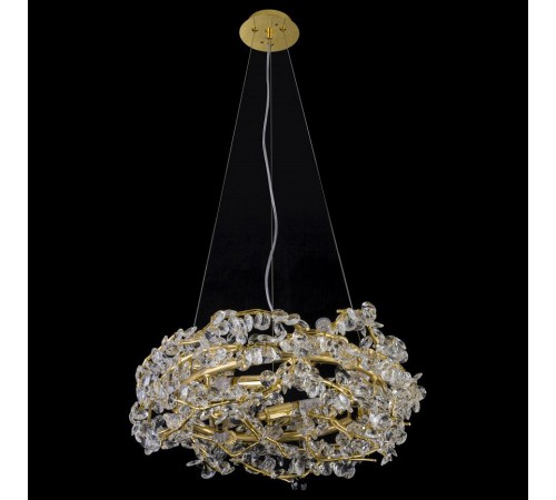 Подвесная люстра iLamp 9065-D600 GD Savage