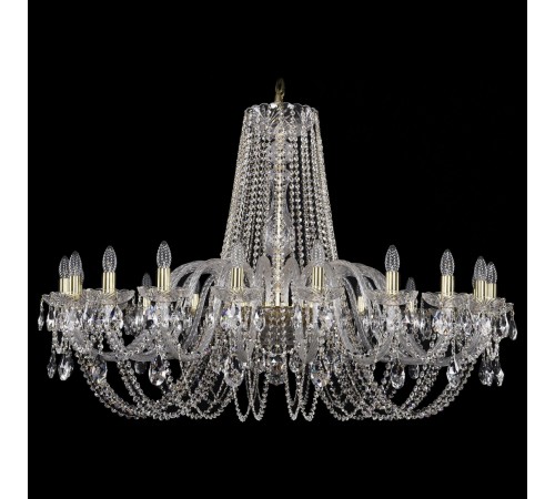 Подвесная люстра Bohemia Ivele Crystal 1402/20/460/G 1402
