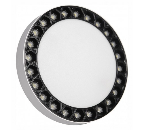 Накладной светильник iLedex Technical 5552-36W-D217-3/4K-WH+BK Mercury