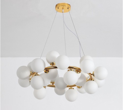 Подвесная люстра LUMINA DECO LDP 6033-25 GD Marsiada