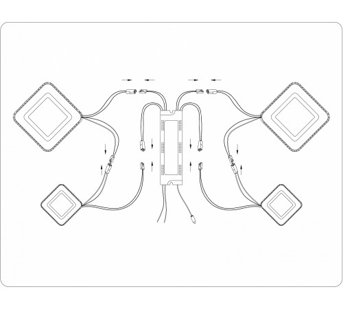 Потолочная люстра Ambrella Light FA8878 FA
