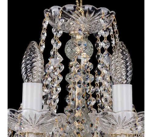 Подвесная люстра Bohemia Ivele Crystal 1413/10/165/G 1413