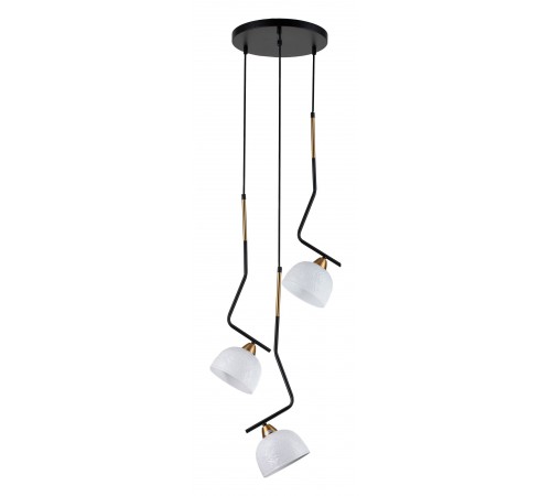 Подвесной светильник Indigo 10005/3P Black Attimo