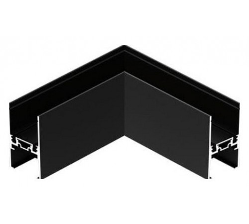 Соединитель угловой L-образный для треков накладных Aployt APL.0182.00.02 Magnetic track 48