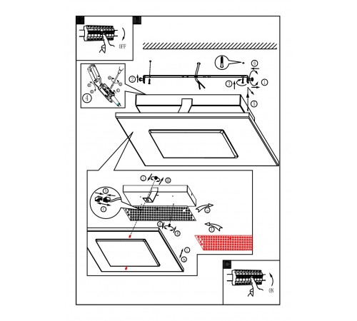 Накладной светильник Eglo 94555 Ciolini
