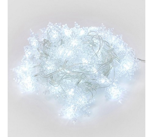 Гирлянда с насадками Снежинки 07930