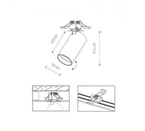 Спот Nowodvorski 7683 Mono Surface