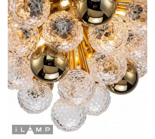 Люстра на штанге iLamp 100D-18 MBR Rockfeller