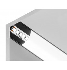 Профиль накладной угловой внутренний Ambrella Light GP2100BK GP