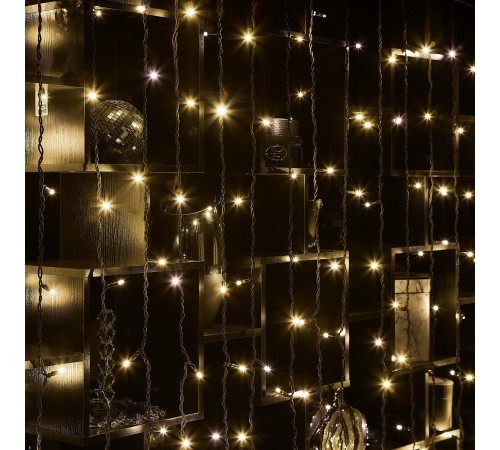 Занавес световой Uniel UL-00010940 ULD-C3020-384/TBK