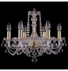 Подвесная люстра Bohemia Ivele Crystal 1402/6/160/G/Balls 1402