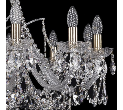 Подвесная люстра Bohemia Ivele Crystal 1411/12/300/Pa 1411