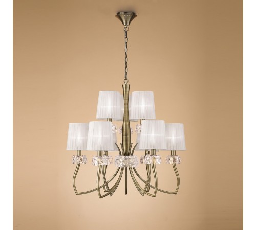 Подвесная люстра Mantra 4730 Loewe