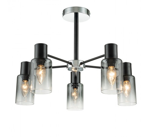 Люстра на штанге Escada 2120/5P Black Diversity