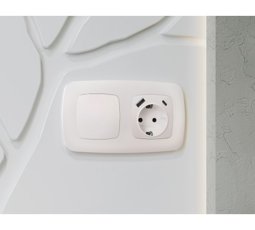 Заглушка для поста с рамкой Ambrella Volt OP2160 Quant