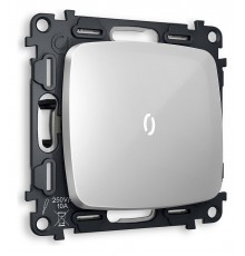 Выключатель проходной одноклавишный с подсветкой без рамки Ambrella Volt MO402035 Quant