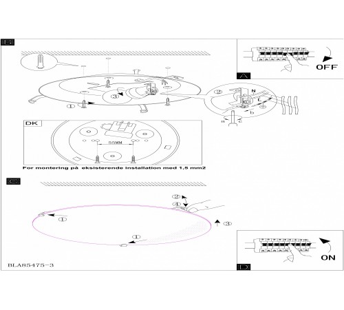 Накладной светильник Eglo 80264 Mars