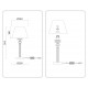 Настольная лампа декоративная Ambrella Light LH71007 LH