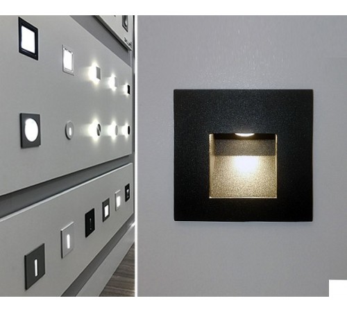 Встраиваемый светильник Italline DL 3019 black DL 3019