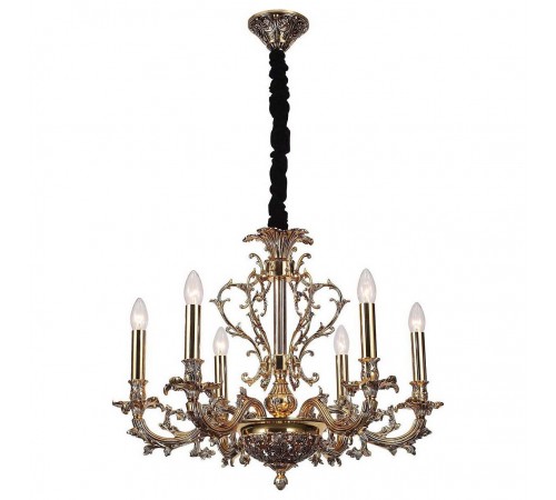 Подвесная люстра Lucia Tucci FIRENZE 1780.6 antique gold Firrnze