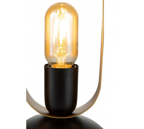 Настольная лампа декоративная Indigo 10007/A/1T Black Animo